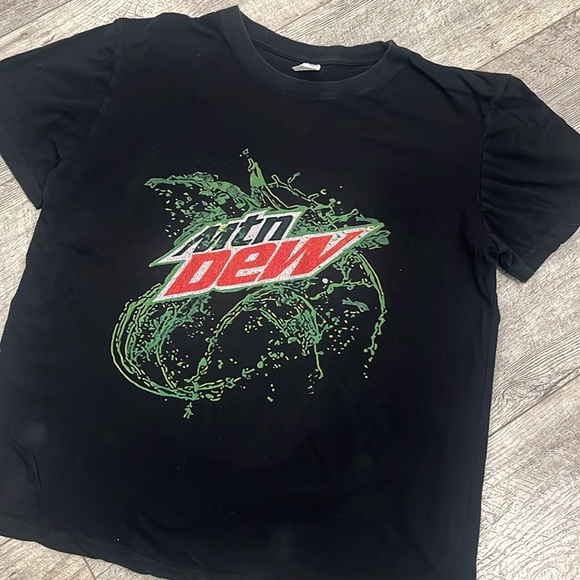 Mountain Dew T-Shirt- Size Large - Picture 3 of 4